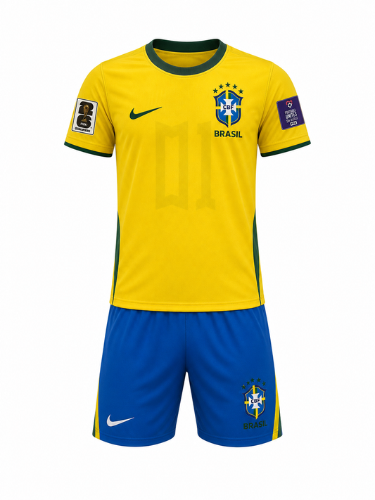 Brazil Home jersey - Kids